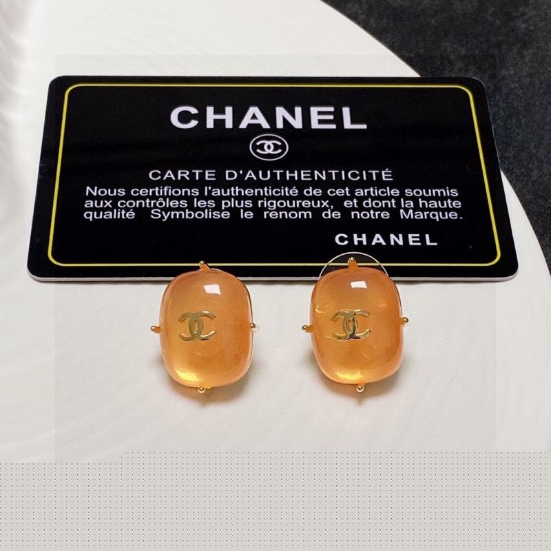 Ch*el earrings